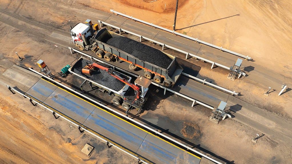 Fleet monitoring at a weighbridge checkpoint for Mavungwani Colliery